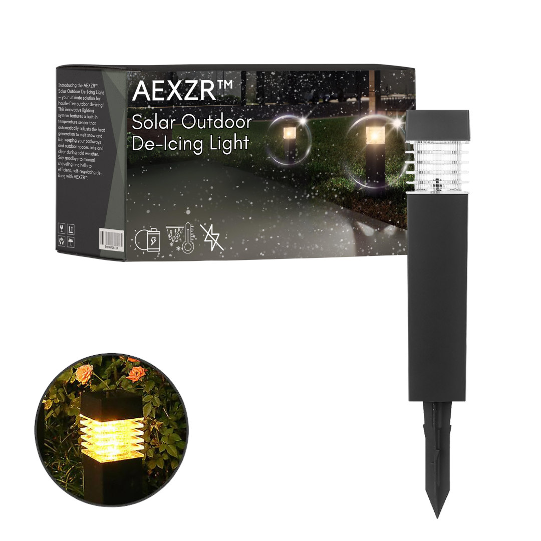 AEXZR™ Solar Outdoor De-Icing Light – COLOVELY