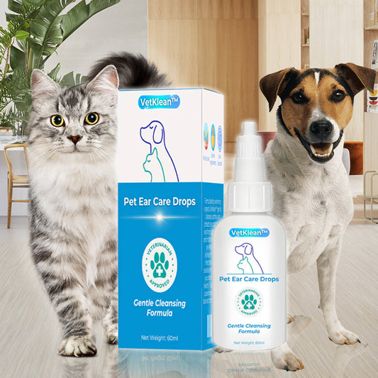 VetKlean™ Pet Ear Care Drops- Limited Stocks 💲 up to 80% Off